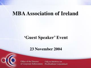 MBA Association of Ireland