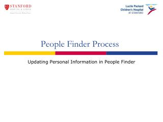 People Finder Process