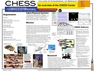 An overview of the CHESS Center