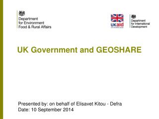 UK Government and GEOSHARE