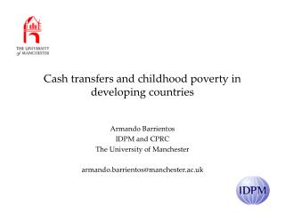 Cash transfers and childhood poverty in developing countries