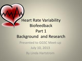 Heart Rate Variability Biofeedback Part 1 Background and Research