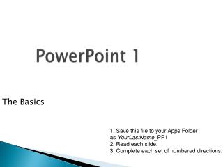 PowerPoint 1
