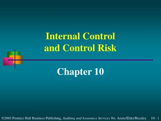 Internal Control and Control Risk