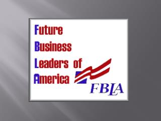 What is FBLA all about?