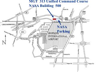 MGT 313 Unified Command Course NASA Building 500