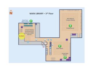 MAIN LIBRARY – 3 rd Floor