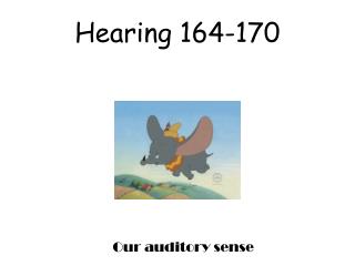 Hearing 164-170