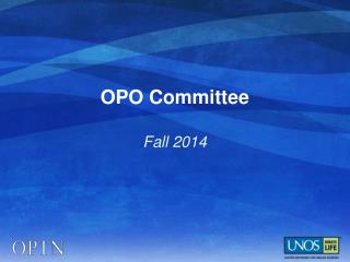 OPO Committee