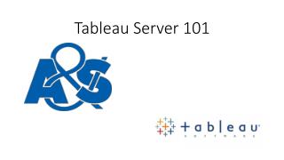 Tableau Server 101