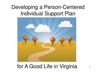 Developing a Person-Centered Individual Support Plan