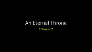 An Eternal Throne