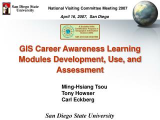 GIS Career Awareness Learning Modules Development, Use, and Assessment