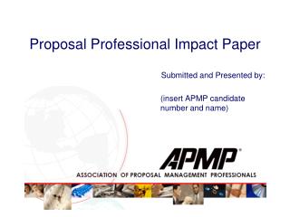 Proposal Professional Impact Paper