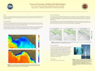 Oceanic and Atmospheric Modeling of the Big Bend Region