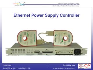 Ethernet Power Supply Controller