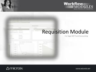 Requisition Module