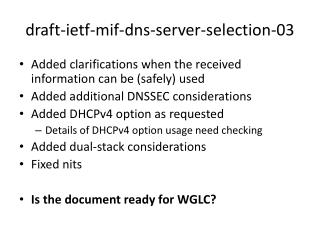 draft-ietf-mif-dns-server-selection-03