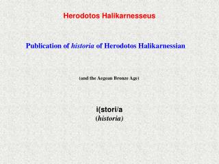 Herodotos Halikarnesseus