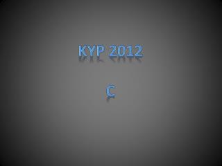 KYP 2012 C