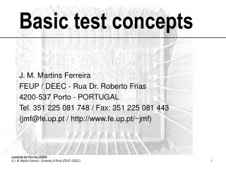 Basic test concepts