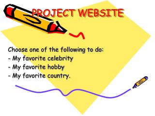 PROJECT WEBSITE