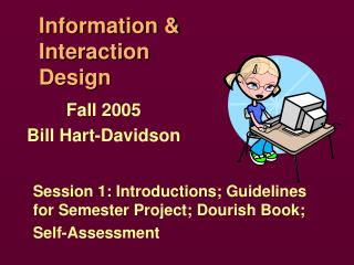 Information &amp; Interaction Design
