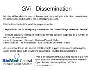GVi - Dissemination