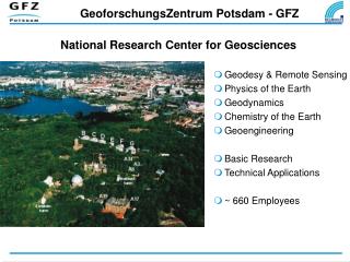 GeoforschungsZentrum Potsdam - GFZ