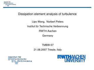 Dissipation element analysis of turbulence