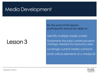 Media Development