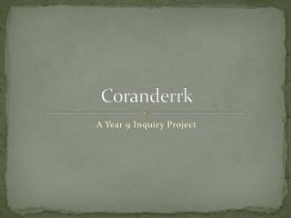 Coranderrk