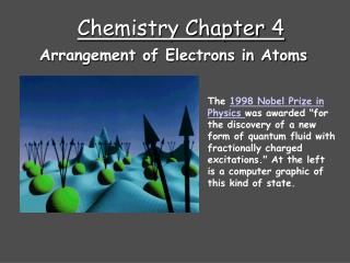 Chemistry Chapter 4