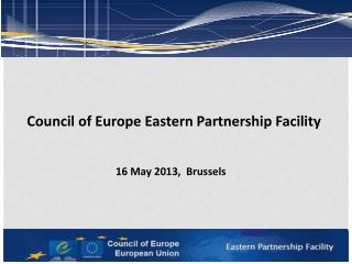 Council of Europe Eastern Partnership Facility