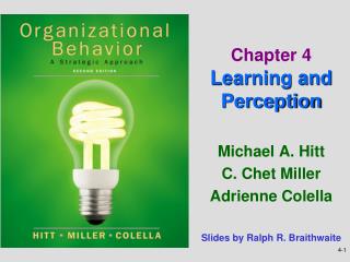Chapter 4 Learning and Perception