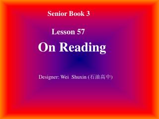 Senior Book 3