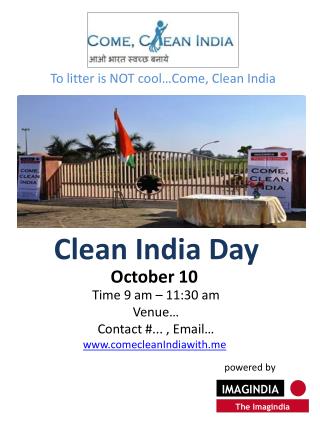 Clean India Day