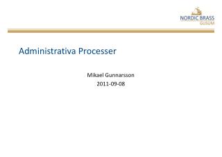 Administrativa Processer