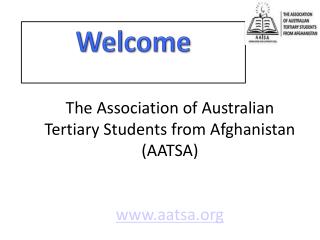 The Association of Australian Tertiary Students from Afghanistan (AATSA) aatsa