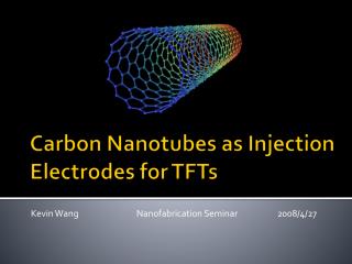Carbon Nanotubes as Injection Electrodes for TFTs