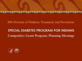 Competitive Grant Program Data Collection Overview Diabetes Prevention Program