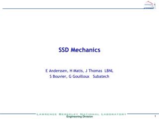 SSD Mechanics