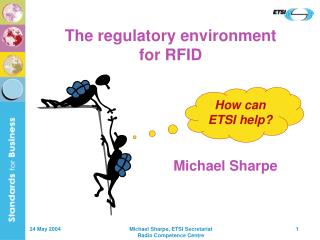 How can ETSI help?