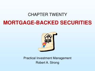 MORTGAGE-BACKED SECURITIES