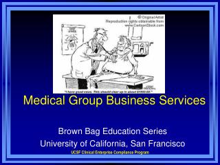 Medical Group Business Services