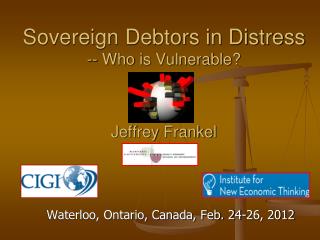 Sovereign Debtors in Distress -- Who is Vulnerable? Jeffrey Frankel