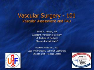 Vascular Surgery - 101 Vascular Assessment and PAD