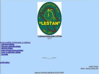 Plan činnosti klubu LESTAN na rok 2011