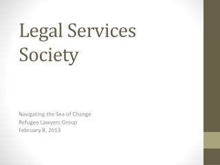 Legal Aid Society