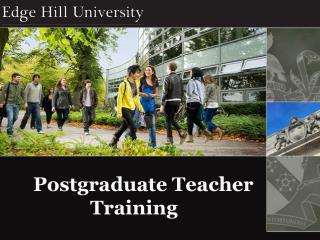 Postgraduate Teacher Training